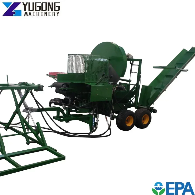 YG 25HP 50 ton pílky typu čepeľ nafty Dieselové palivové drevo Protokolový protokol píl píla Firewood Splitter Full Hydraulic OUF OUT so všetkým príslušenstvom