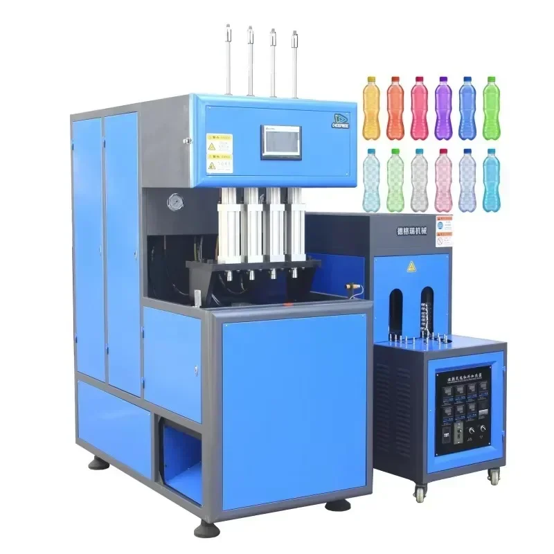 YG Semi Automatic PET Faning Stroj 350 ml 500 ml 750 ml 1L 2L automatického plastického plastického plastického fľaše na výrobu vody na výrobu vody