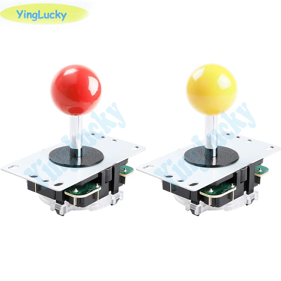 Yinglucky 2pcs Arcade Joystick Kopírovať sanwa joystick 5pin a joystick Ball BL-35 pre arkádový herný stroj pre Jamma