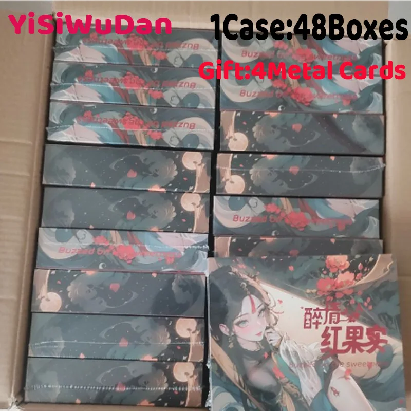 Yisiwudan bzučal na karte Collection Collection Cance Rare Hobby Collection Waifu Cards ACG Girls Booster Box Hobbies Gifts