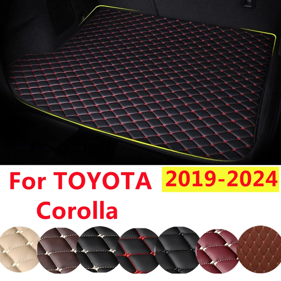 YJ XPE Leather All Weather Custom Fit pre Toyota Corolla 2024-2019 Automatické príslušenstvo Car Trunk Mat zadný nákladný kryt koberec