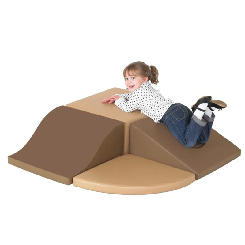 Ylwcnn Kids Fyzicky skorá vzdelávacia hračka dieťa Soft Set Set Kojenecký roh Crawling Ladder Hrace Hračka Zábavná pena Penové vybavenie