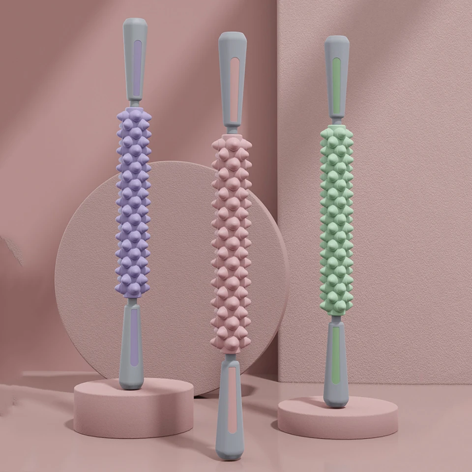 Yoga Stick ultra prenosný masážny valček s rukoväťou pre rameno
