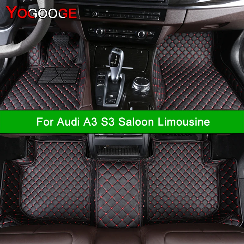Yogooge Custom Car podlahové rohože pre Audi A3 S3 Limousine 2013-2023