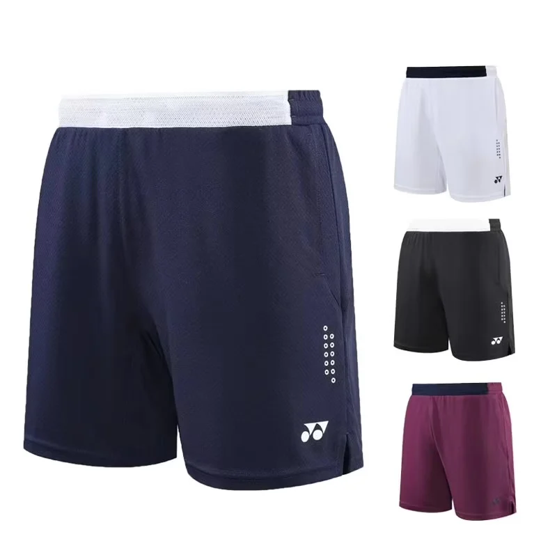 YONEX 2024 NOVÝ BADminton Shorts National Tím Rýchlo vyschnutie priedušných športových nohavíc príležitostné kondície Running Shorts