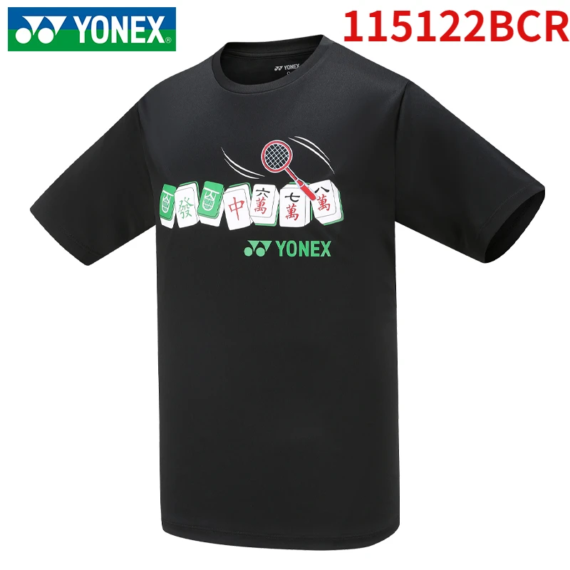 Yonex Sport Jersey Sports Clothing Sportswear Badminton 2023 Krátky rukáv pre mužov Ženy Národný tím Polo Mahjong
