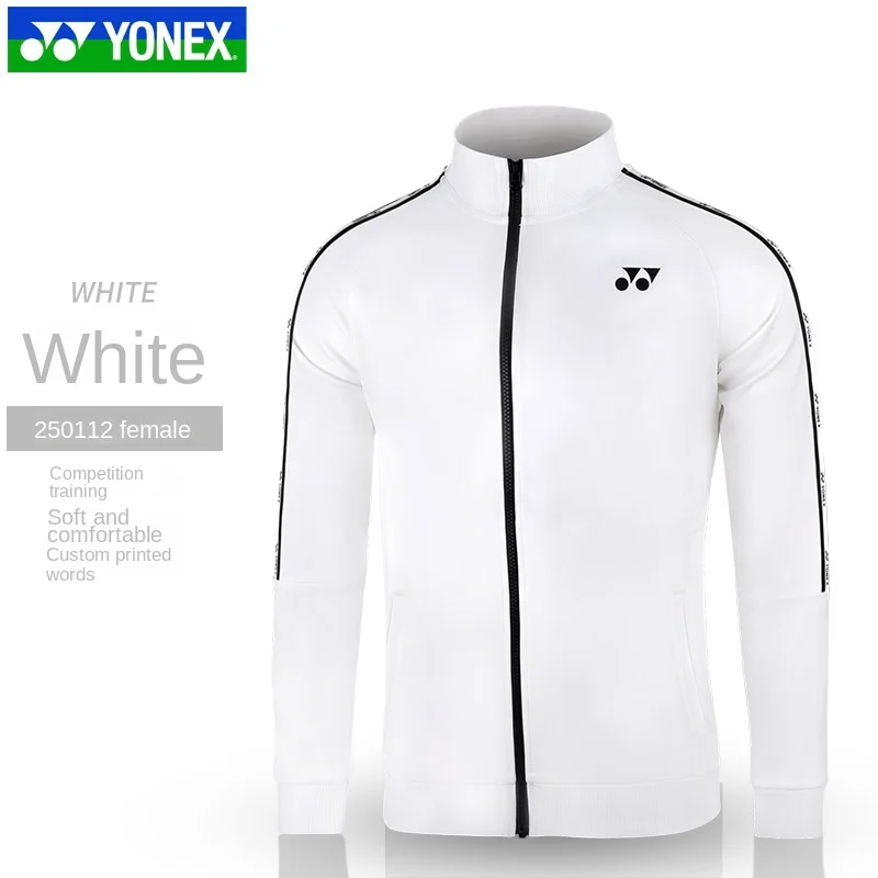 YONEX Tennis Sport Jersey Sports Clothing Black Badminton s dlhým rukávom Coat Men Dámske kapucňa 150112