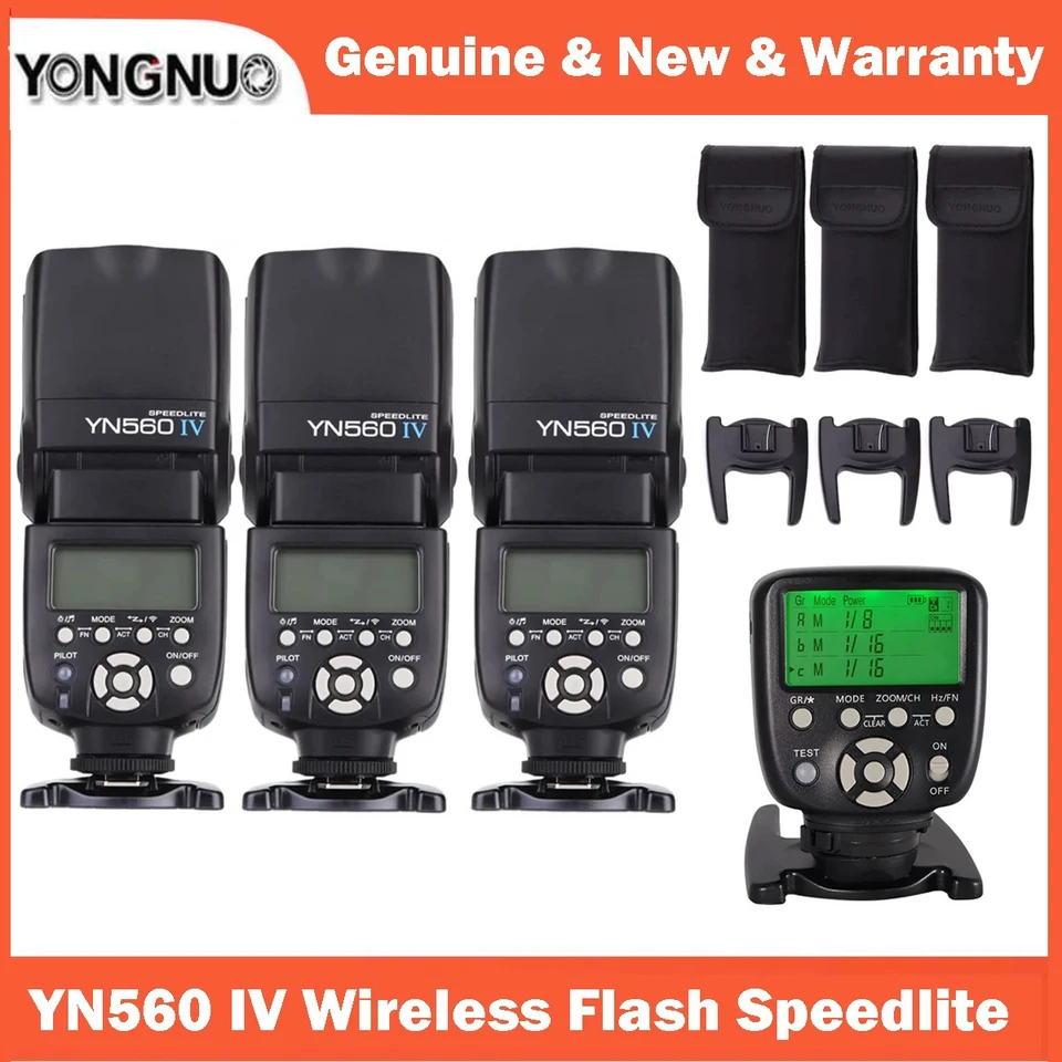 Yongnuo yn560 iv bezdrôtový flash blesk Master Slave Flash pre Canon Nikon Pentax Olympus fujifilm Panasonic Digitálne fotoaparáty
