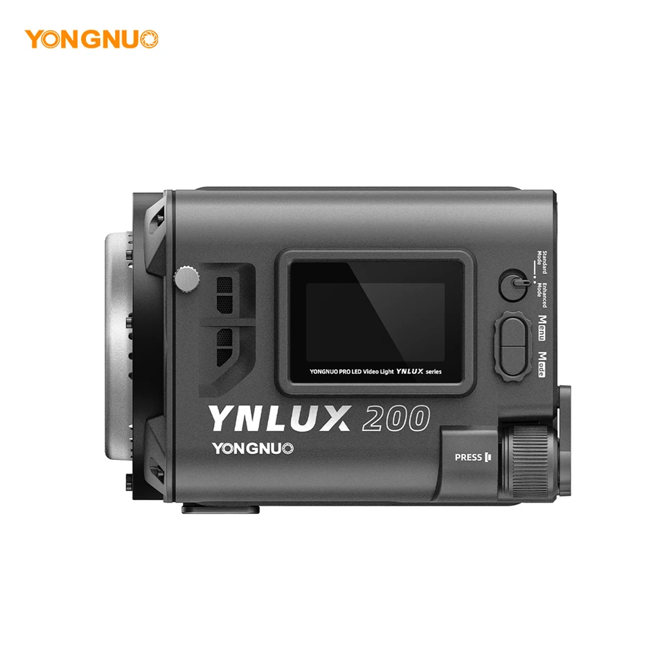 Yongnuo ynlux200 LED VIDEO LIGHT LIGHT 200W Photography LIGHT 5600K COB Bead s 2,4G bezdrôtovým systémom pre živé vysielanie domáceho štúdia