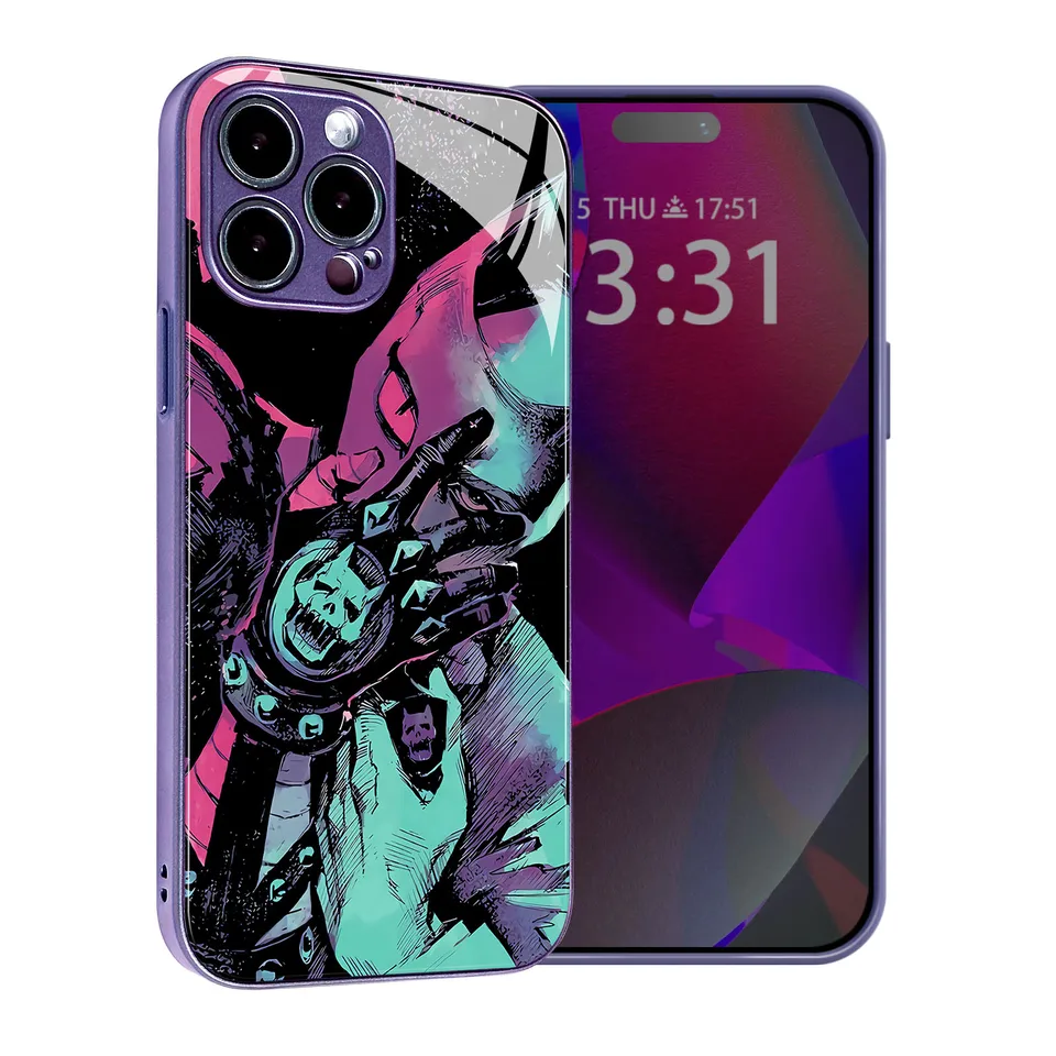 Yoshikage Kira Anime Anime Soft Silikone Glass Manga Telefón puzdro pre iPhone 16 15 14 11 Pro Max 12 13 Mini 7 8 15 16 Plus xr xs