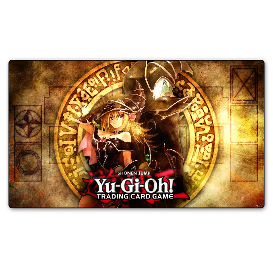 Yu-Gi-Oh Playmat Dark Magician Girl Custom Tlač Playmat, karty stolových hier Hra kartové hry Table Pad Tarot Mat