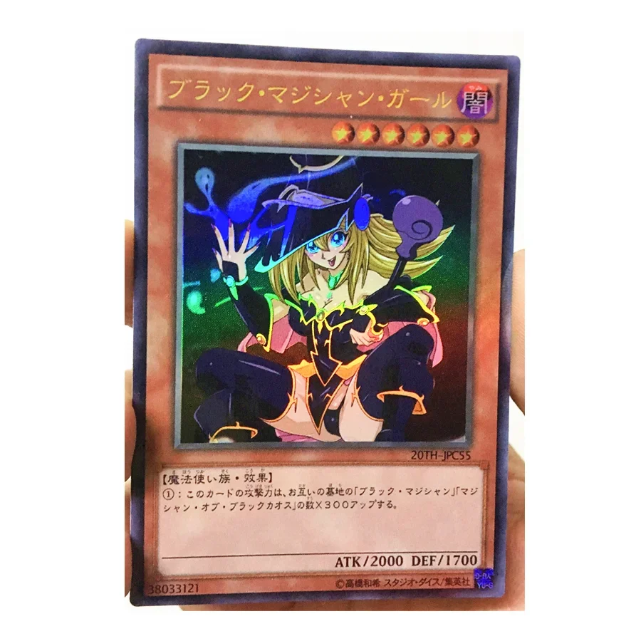 Yu gi oh čierne oblečenie Dark Magician Girl DIY hračky hobby hobby zbierky zbierky hier Anime karty Anime karty