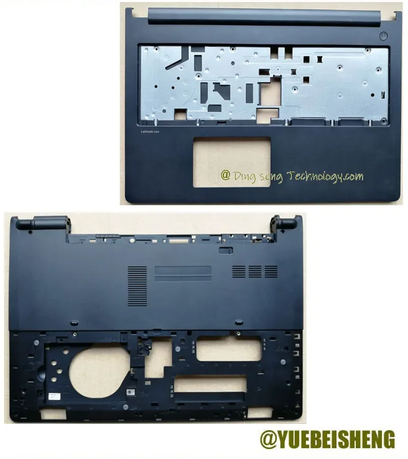 Yuebeisheng New/Orig for Dell Latitude 3560 E3560 3570 E3570 PalmRest Keyboard Rám Horný kryt+ spodný puzdro spodný kryt