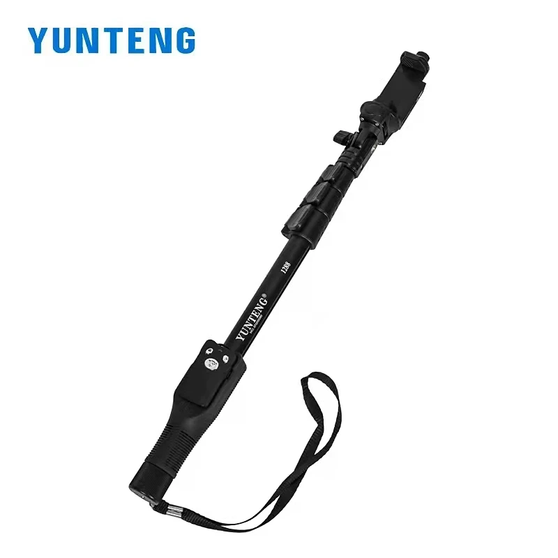 Yunteng 1288 Bluetooth Selfie Stick s bezdrôtovým diaľkovým ovládaním pre iPhone Xiaomi Samsung Smartphone Cestovanie vonkajšej fotografie