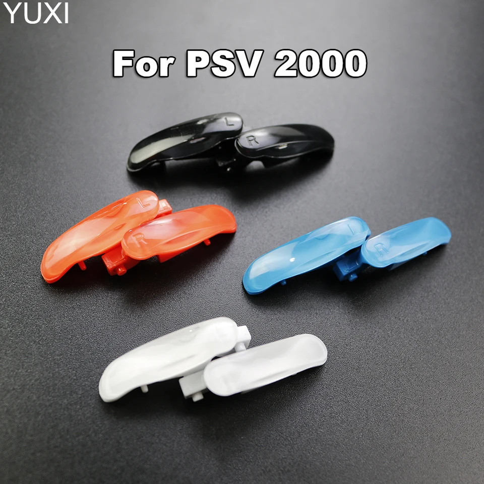Yuxi 1 pár pre PS Vita 2000 Slim ľavý pravý tlačidlo Pôvodné výmena tlačidla LR pre tlačidlo TRIGGER PSV2000 PSV 2000