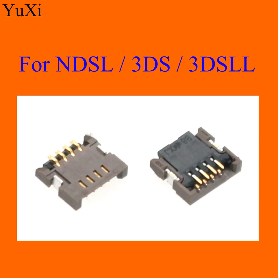 Yuxi pre NDSL pre DS Lite Touch Scree Port Socket Patche pre 3DS / 3DS XL LL Opravu 4 PIN CONGEKTOR