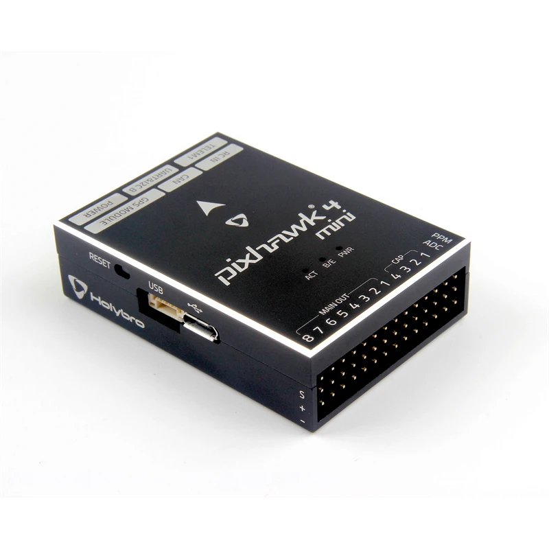 YYHC Pixhawk 4 Mini & GPS PM06 V2 Verzia Flight Controller s doskou na správu energie pre RC UAV Drones