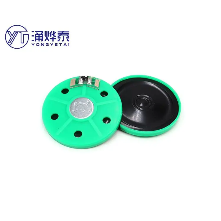 YYT 5PCS 40 mm plastový vnútorný magnetický reproduktor 16 Ohm 0,25W hudobná skrinka pozdravy