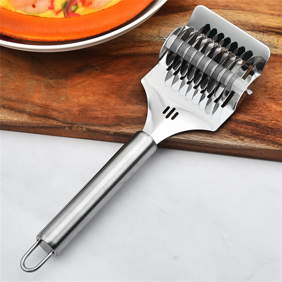 Z nehrdzavejúcej ocele manuálne špagety Cutter Pasta Machine Cesto Cesto výrobca výrobca zázvoru cesnakového drvenia kuchyne