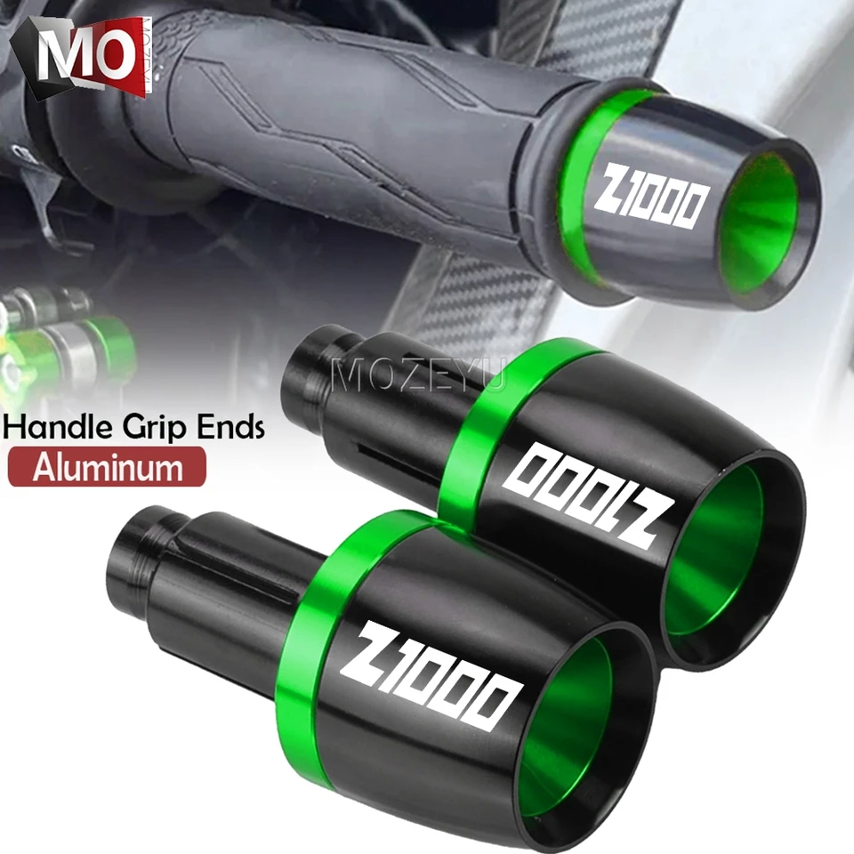 Z1000 Motocykel 7/8 '' 22 mm riadidlá rukoväte s rukoväťou koncovú ruku ruky pre Kawasaki Z1000 Z 1000 2003 2004 2005 2006 2007 2008