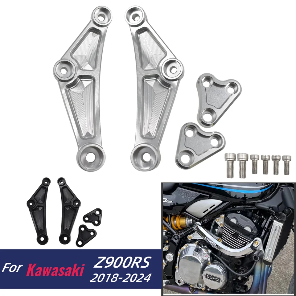 Z900RS Motor Hanger Set pre Kawasaki Z 900RS 2018-2024 Z900 RS Motorycle Body Rámy motora podporujú ochranné držiaky diely