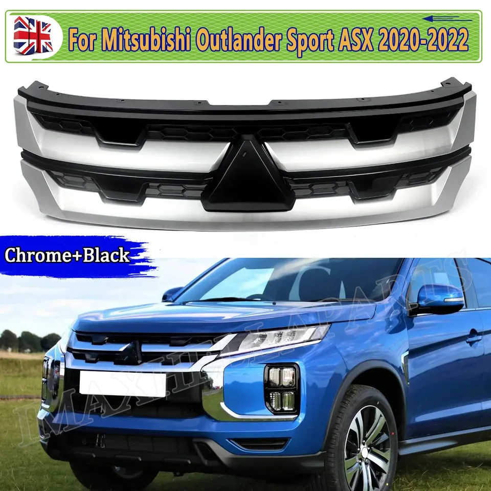 Za 2020-2022 Mitsubishi Outlander Sport RVR Asxfront Bumper Grille Zostava mriežky