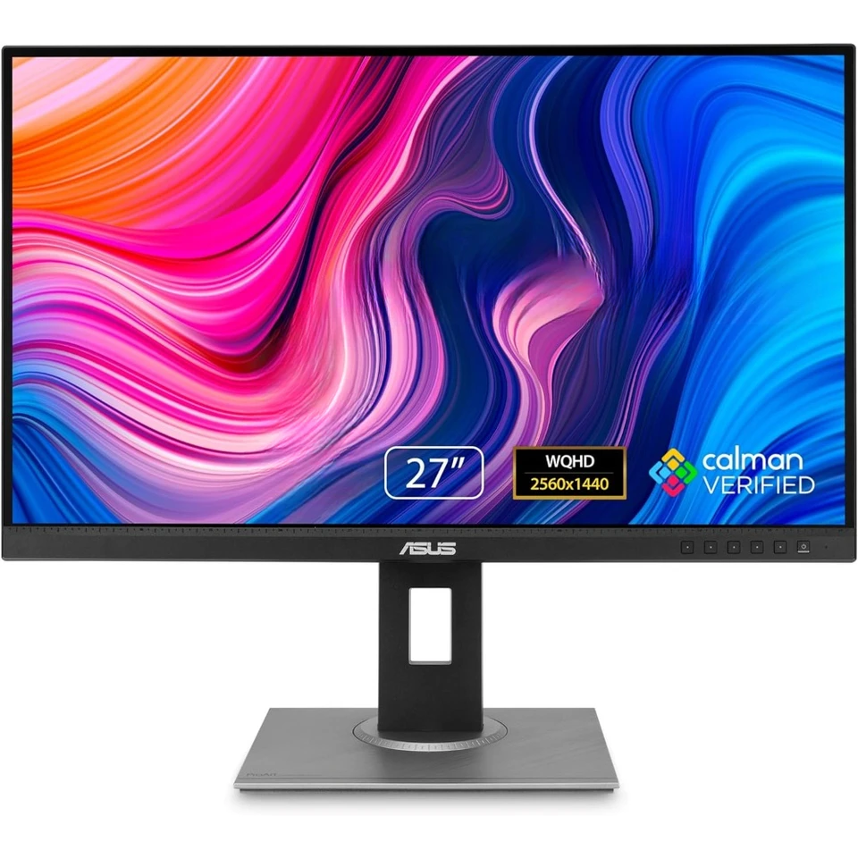 Za 27 ”monitor WQHD (2560 x 1440), 100% SRGB/REC, IPS, Displayport HDMI DVI-D Mini DP