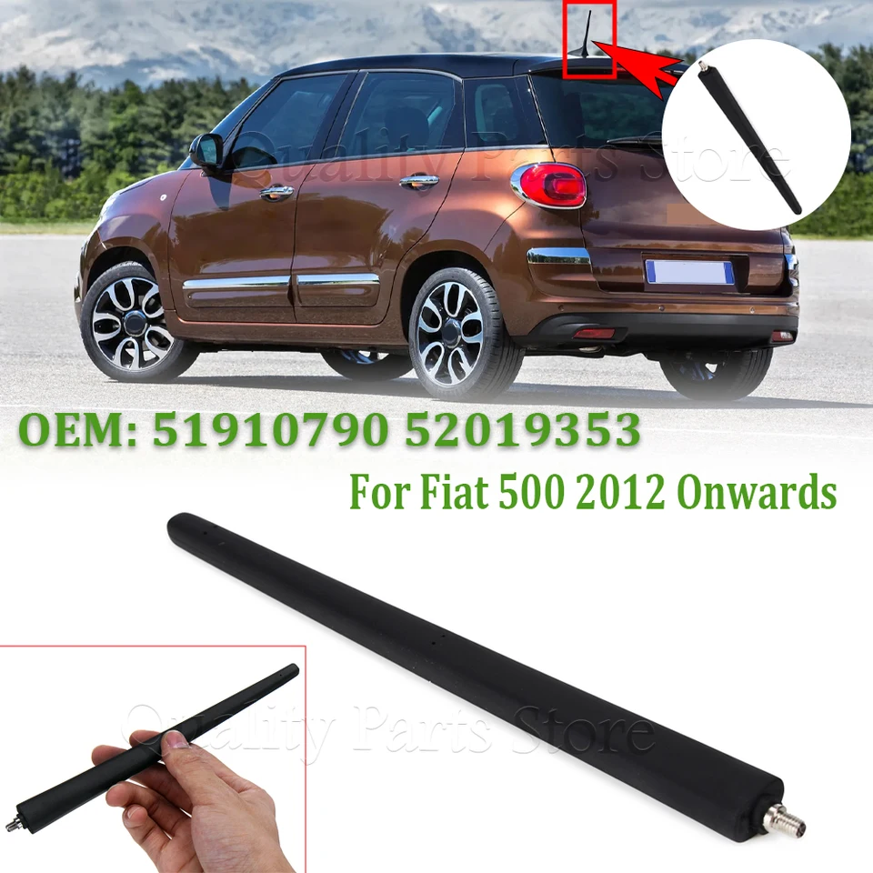 Za Fiat 500 2012 pre Fiat 500 500X Abarth Alfa Guilietta New Am FM Aerial 52019353 51910790 Strešná anténa automobilu 20 cm
