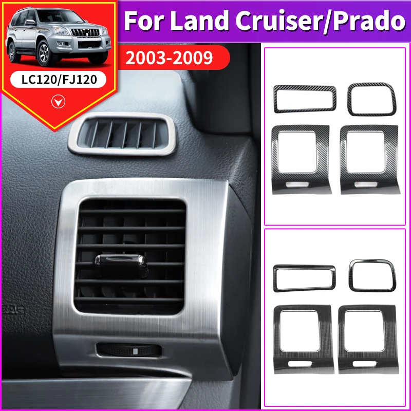 Za roky 2003-2009 Toyota Land Cruiser Prado 120 Dekorácia upgrade klimatizácia výstupný výstup LC120 Úpravné príslušenstvo