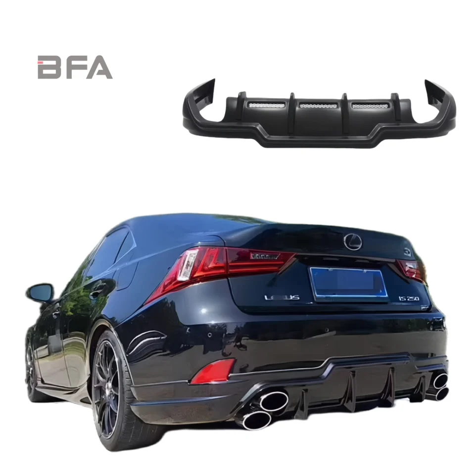 Za roky 2013-2015 Lexus IS200T IS250 IS300 IS300 Šport vylepšené TOMS STYLE Zadný difúzor výfukového systému zadných pier