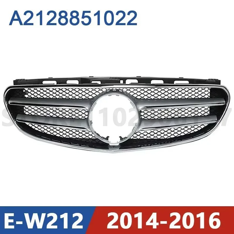 Za roky 2014-2016 W212 Mercedes Benz E200 E220 E300 E320 E350 E400 E500 E63 AMG Front Bumper Radiator Grill A2128851022 2128851022