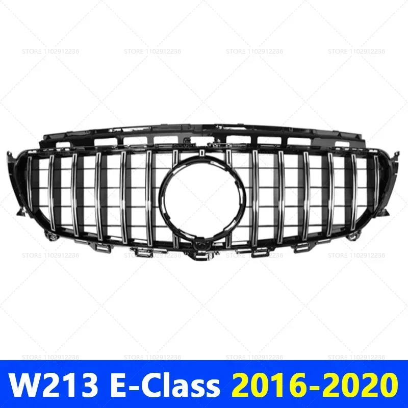 Za roky 2016-2020 2021-2024 W213 E. trieda Mercedes Benz E200 E300 E350 E350E E450 E53 AMG predná mriežka nárazníka
