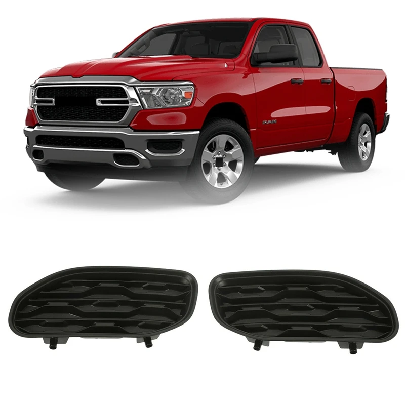 Za roky 2019-2021 Dodge RAM 1500 DT 68414296AA predný nárazník hmlová lampa mriežka hmlové svetlo kryt Brany