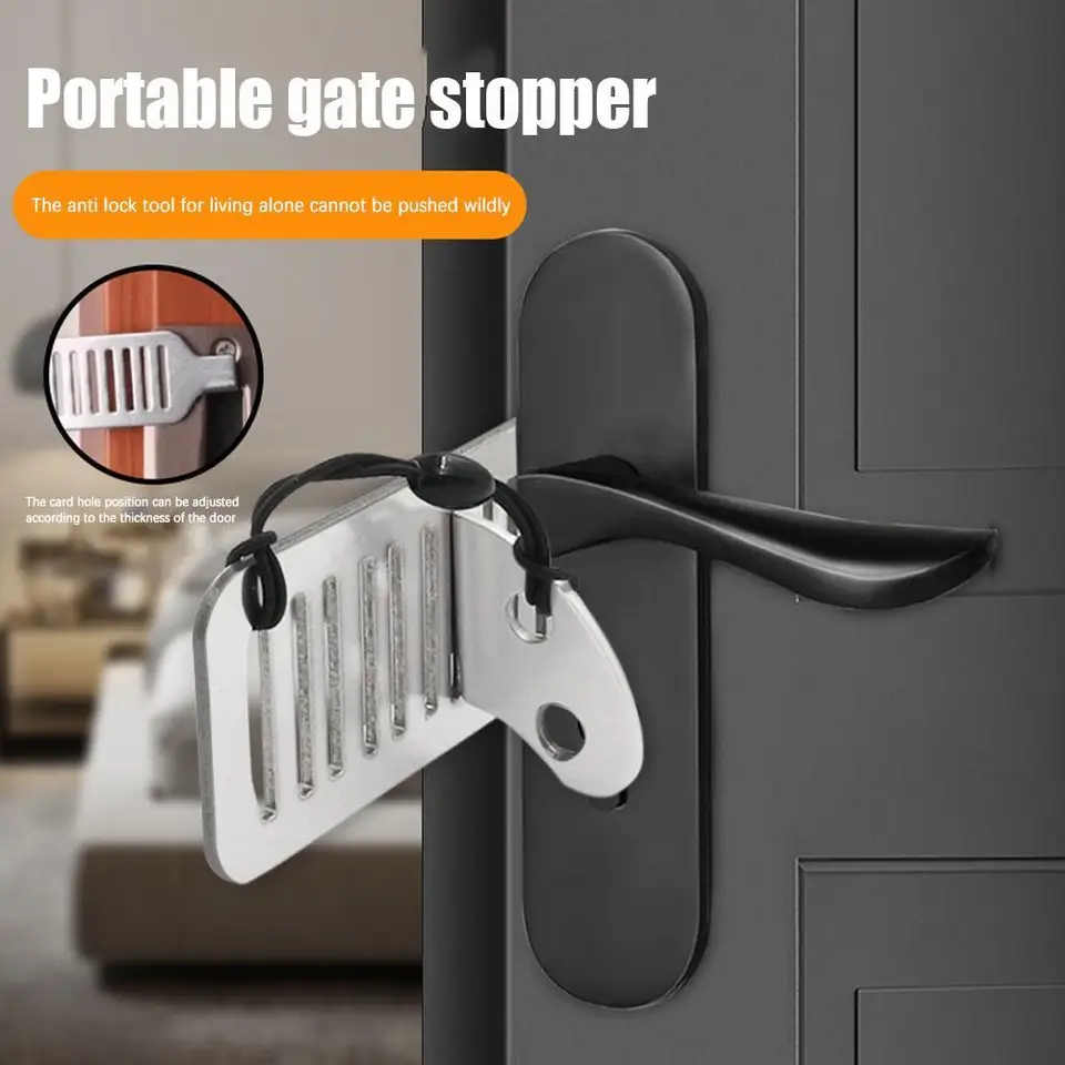 Zabezpečenie zámku dverí pre cestovanie pre prenosné zátky prenosné zátky prenosné dvere Hotel Hotel Dvere Home Security Lock Zariadenie
