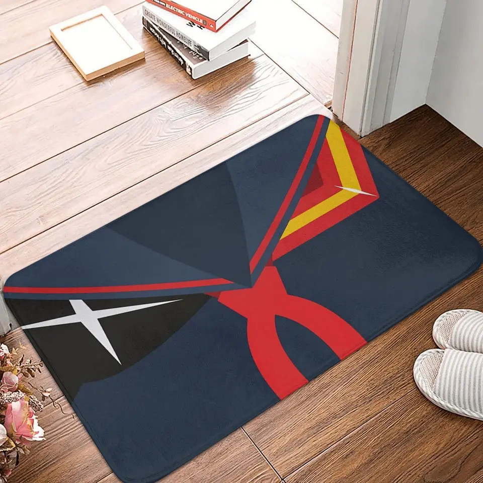 Zabite LA Kill Anime Spálňa Rat Senketsu Ryuko Matoi Doormat Kuchynský koberec Vstupný koberec Dvere Domáca dekorácia