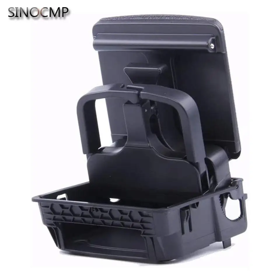 Zadná lakťová lakťová lakťová opierka držiak na pohár Central Console 1K0862532 1K0862532F 9B9 pre VW Jetta MK5 Golf MK6 GTI EOS EOS