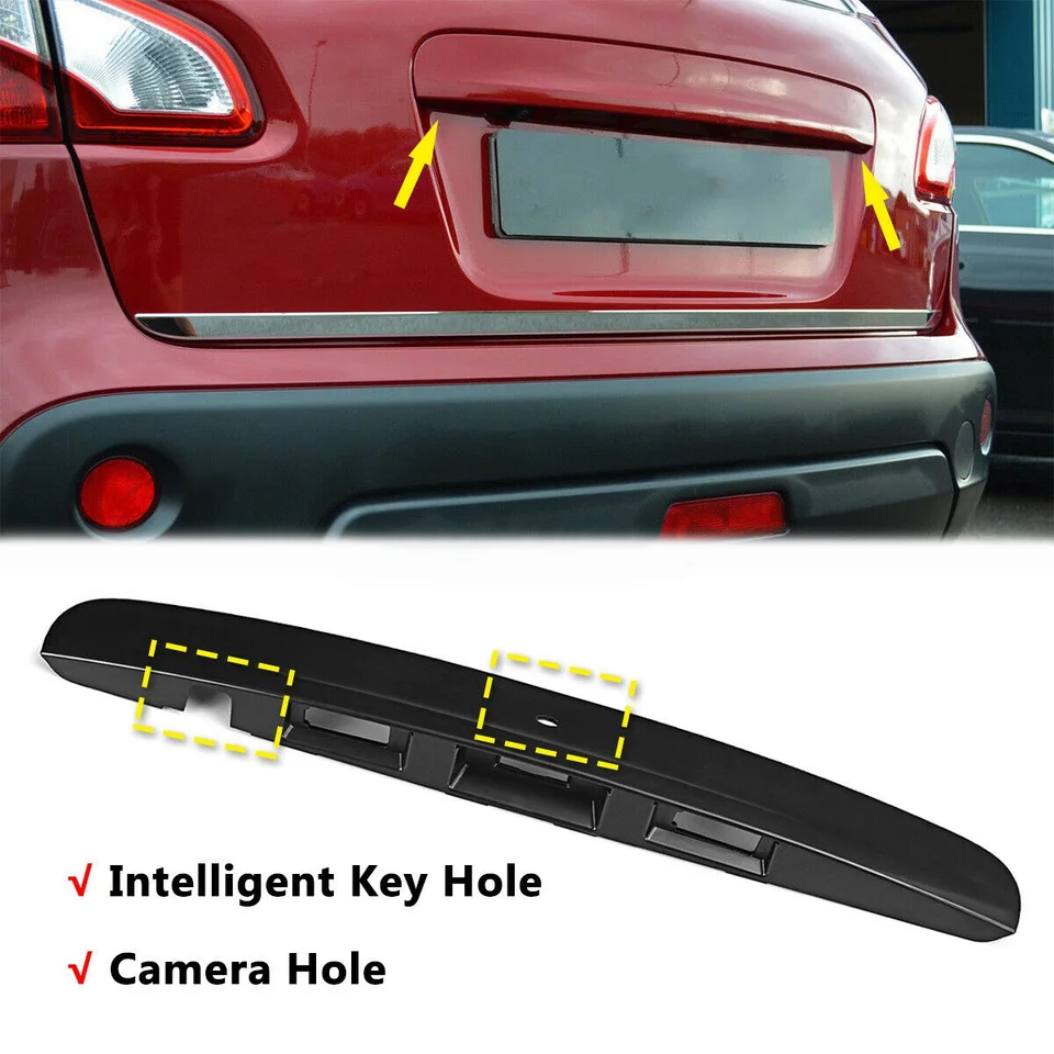 Zadná rukavica na batožinu zadného batožinového priestoru s krytom dverí s kľúcou kamerou pre Nissan Qashqai J10 JJ10 2007-2014 90812JD20H
