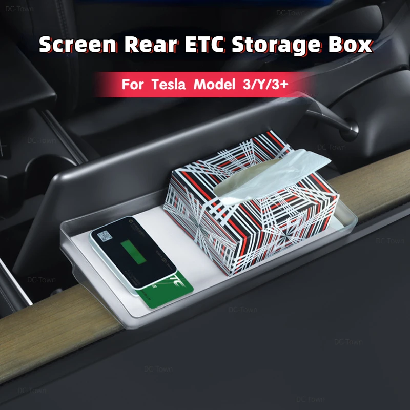 Zadná skrinka na obrazovke pre model Tesla Model 3/Y/3+ Highland 2024 Central Control atď