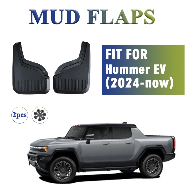 Zadné 2ks pre hummer ev bahenné chrániče klapky Splash Mudguard Fender Budflaps Auto príslušenstvo 2024 2025 rok