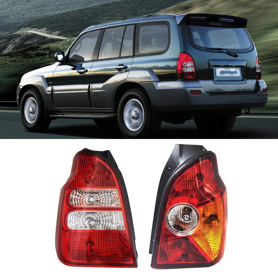 Zadné brzdové svetlo brzdové svetlo Taillight Tail Lamp s príslušenstvom pre žiarovky pre Hyundai Terracan 2.4 2.9 2.5 3.5