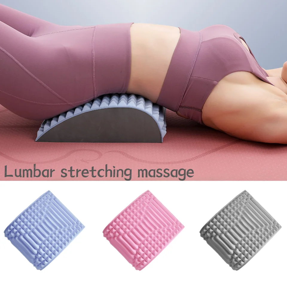 Zadné nosidlá vankúšový krk bedrová podpera Massager pre krk pás chrbte herniovaný herniovaný náradie relaxácie bolesti bolesti masáže