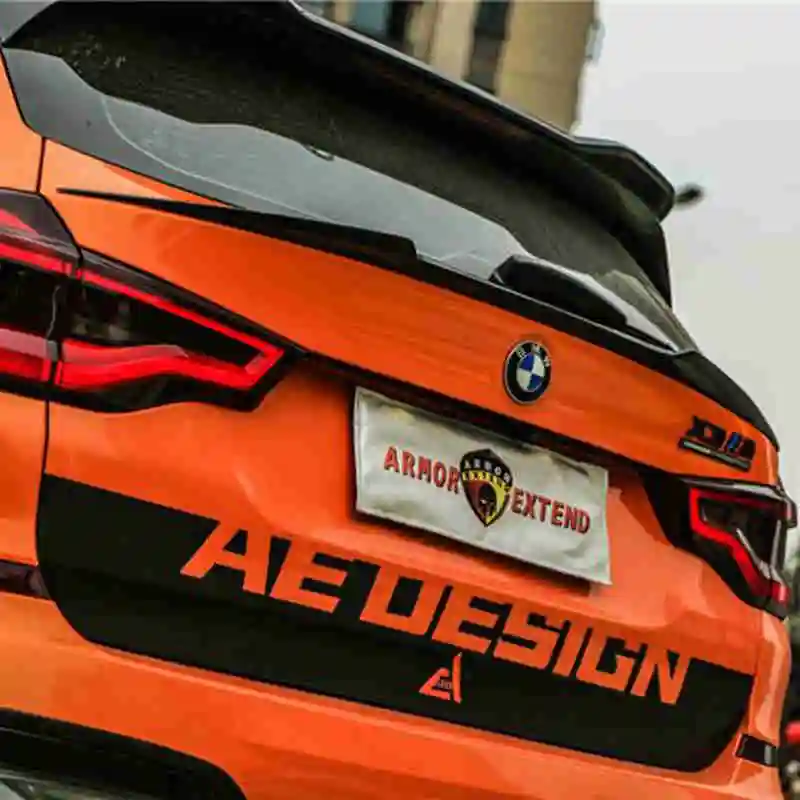 Zadné strešné spojlery Boot Boot Lip Wing pre BMW X3 G01 2018 - 2020 Zadný spojler ABS
