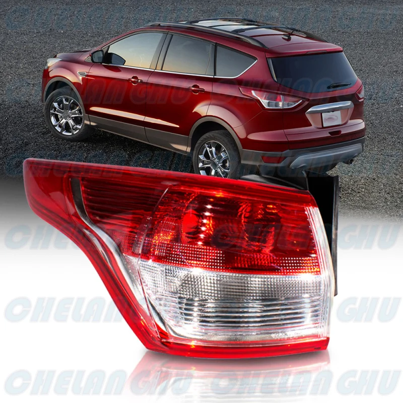 Zadné svetlo pre Ford Escape 2013 2014 2015 2016 USA Verzia USA Vonkajšia bočná zadná žiarovka Brzdenie bez žiaroviek CJ5Z-13405-E