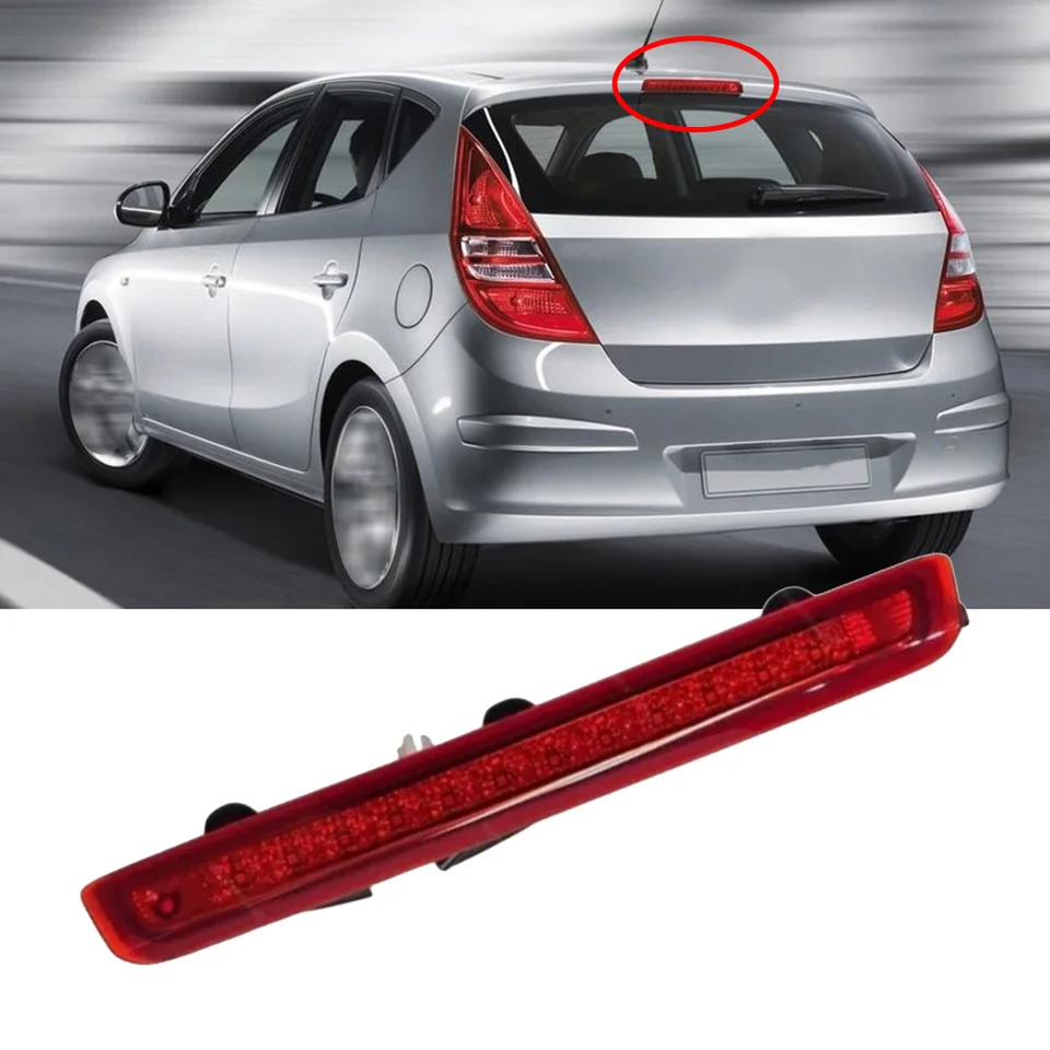 Zadné tretie brzdové svetlo Vysoko namontované zastávka brzdy 927002L000 Fit for Hyundai i30cw 2007-2011 3. tretie brzdové svetlo zastavovacie svetlo