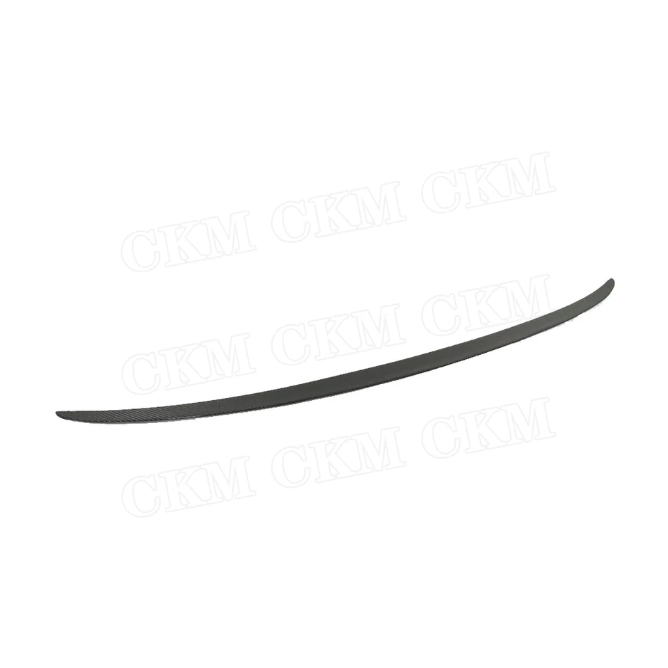 Zadný kmeň kmeňa uhlíkových vlákien Frp Prime Boot Lip Wings pre Audi A5 S5 Sedan 4 Door Spoiler 2017 2018 2019 Styling auta