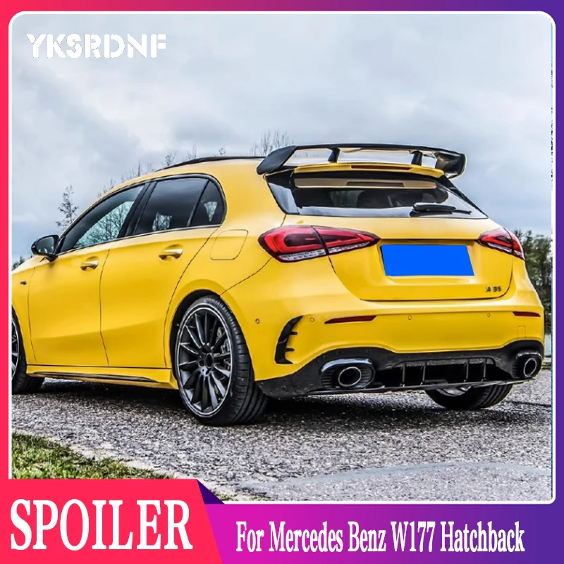 Zadný kmeň strecha spojlera ABS Gloss Black Wing Body TRIM pre Mercedes Benz A Trieda W176 W177 GLA X156 GLA45 H247 GLA180 2013-2023+