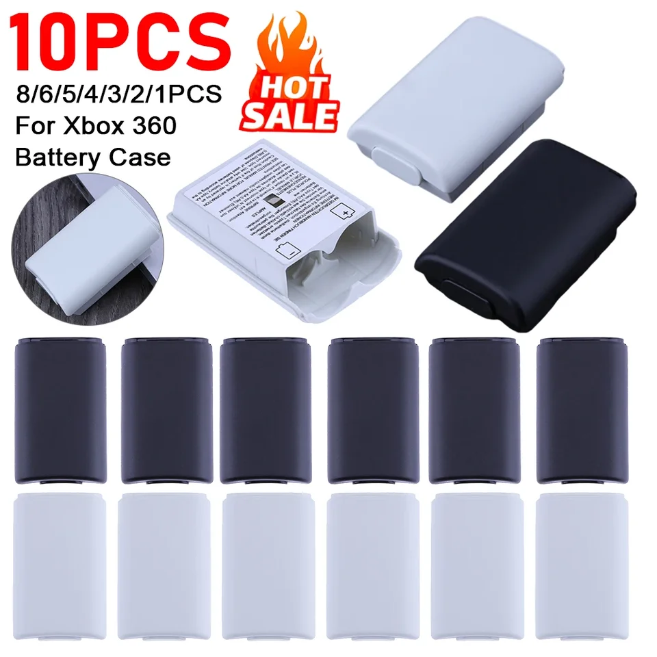 Zadný kryt batérie 1-10ks AA pre kryt batérie pre batériu Xbox 360