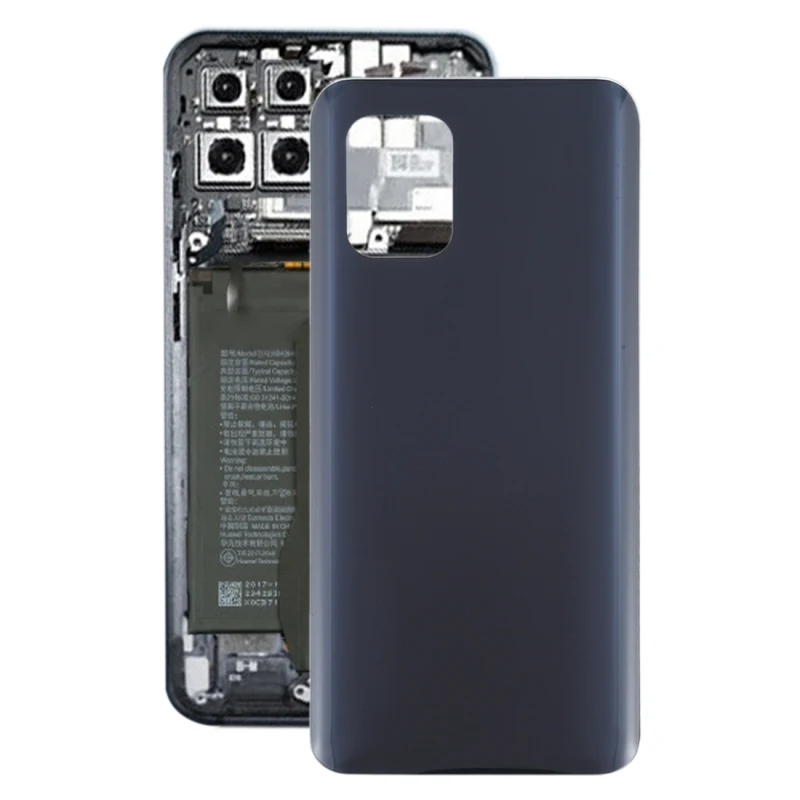 Zadný kryt batérie pre sklenený materiál pre Xiaomi Mi 10 Lite 5G/Mi 10 Youth 5G Telefón Zadné puzdro pre bývanie