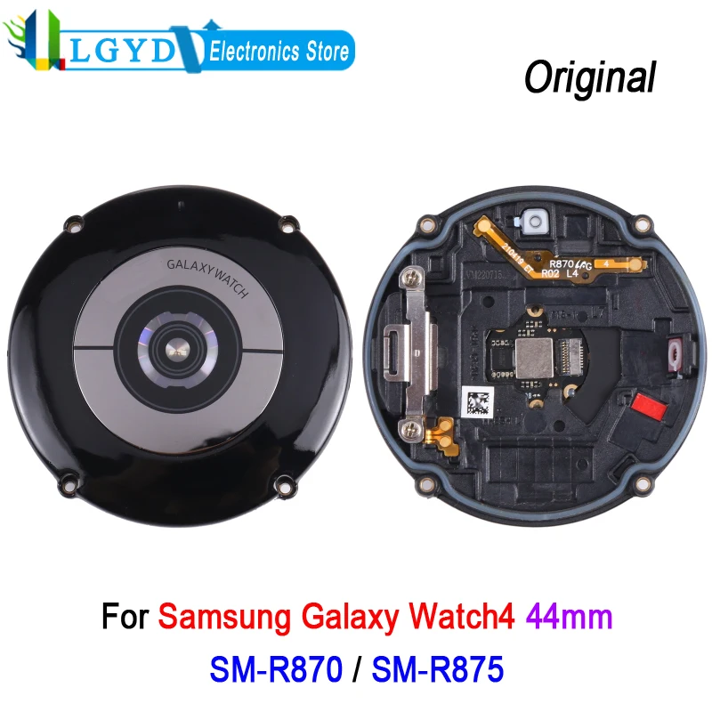 Zadný kryt pre Samsung Galaxy Watch4 44 mm spodný kryt so snímačom srdcovej frekvencie + bezdrôtový nabíjací modul pre SM-R870 R875