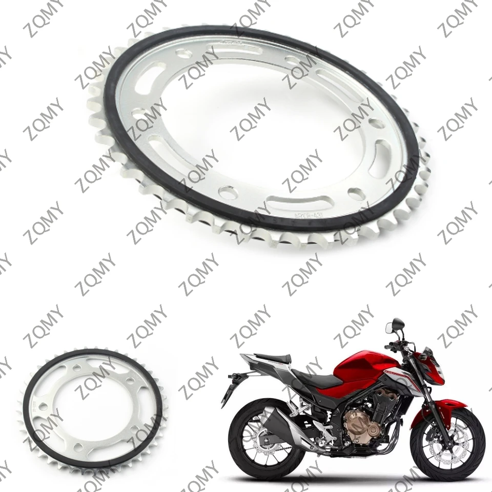 Zadný motorový reťazec Motorcle Motor Ticho reťazové koleso 41T 520 Pitch for Honda CB500F CB500 F 2013 2014 2015 2016 2016 2017